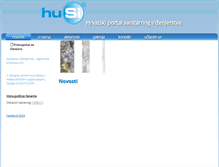 Tablet Screenshot of husi.hr